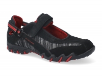 Chaussure all rounder outdoor modele niro noir et rouge